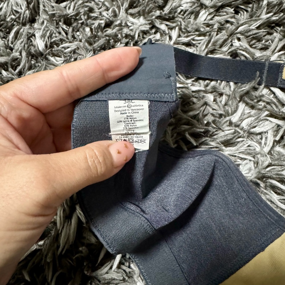 Lululemon Gray Sports Bra - Picture 7 of 7